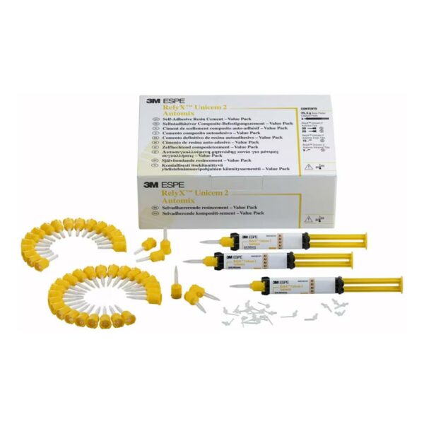 RELYX UNICEM 2 AUTOMIX BOITE TRIPLE TEINTE A3 OPAQUE