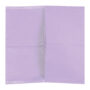 POCHETTES TETIERES PAPIER PLASTIFIE 33X34CM LAVANDE MEDIBASE (300