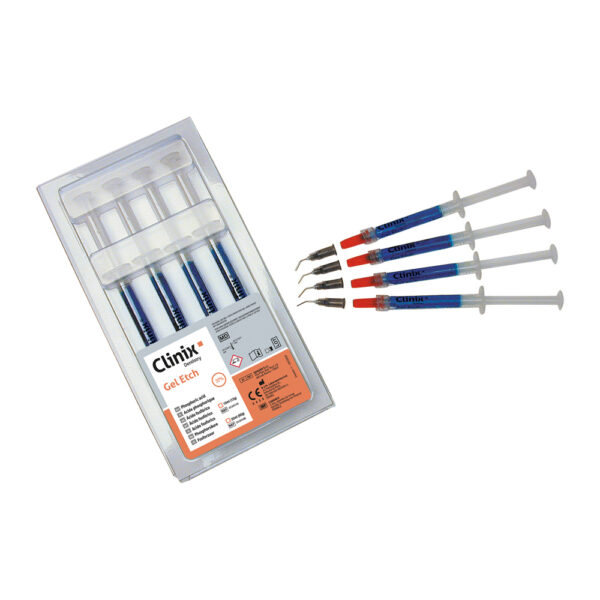 GEL ETCH SER.CLINIX (4X1,2ML)+8 EMBOUTS