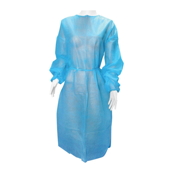 BLOUSES ELASTIQUE BLEU PP T.U 25G/M² MEDIBASE (10)