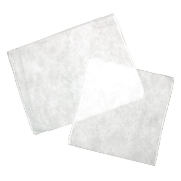 POCHETTES TETIERES POLYPROPYLENE 25X25CM BLANC MEDIBASE (500)