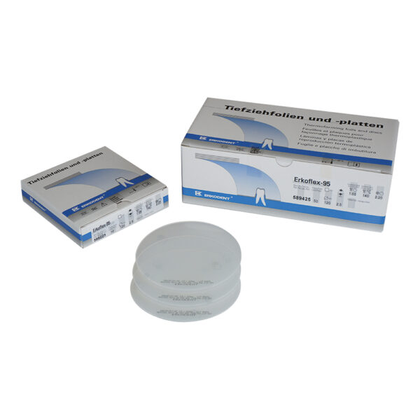 ERKOFLEX 95 DIAM 120 EPAIS. 2,5MM TRANSPARENT (10)